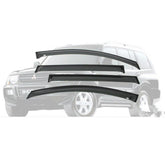 Mitsubishi Shogun 2000 - 2014 - Egr Quad Wind Deflectors - External Fit